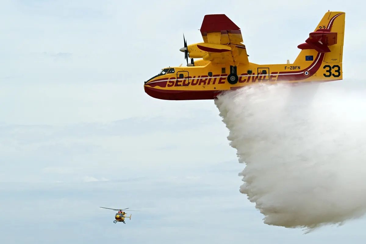 Why Europe won't get any new Canadair water bombers any time soon