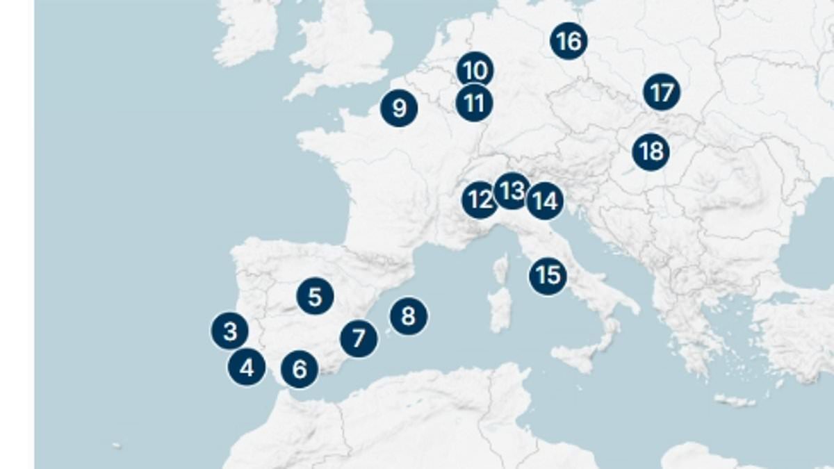 The European airports where Brits are facing hours-long queues - as EU border check changes hit summer holiday getaway