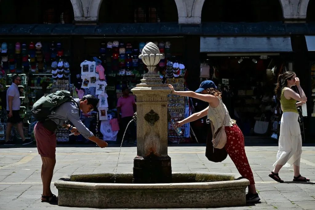 How hot is it going to get in Italy in July?