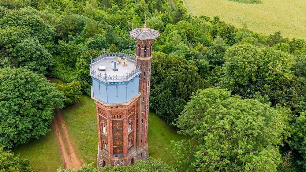 Looking for a romantic escape? You can now stay in a Victorian water tower at Sandringham Estate