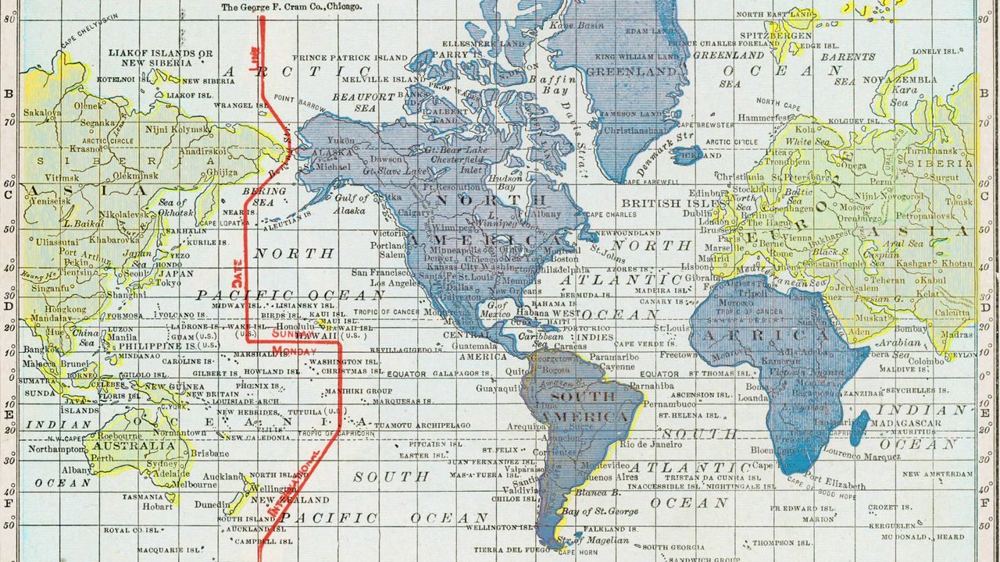 The Answer to 'Where Is the International Date Line?' Depends on How Much Time You Have