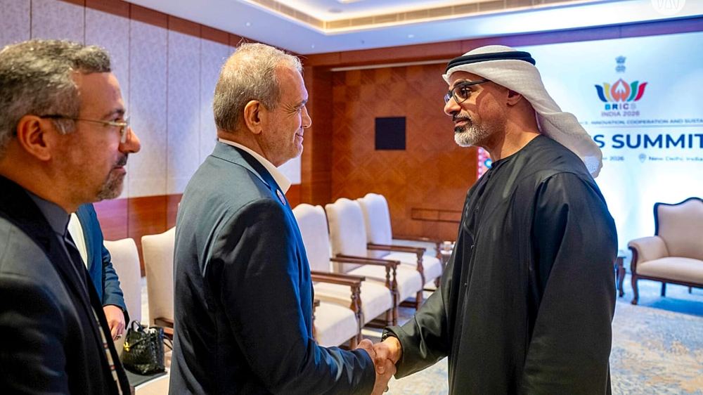 UAE and Iran leaders meet at the BRICS summit for the first time since the war