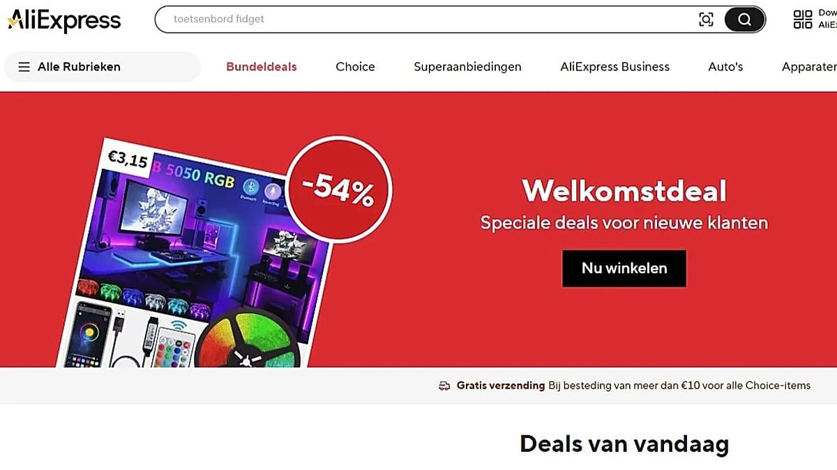 EU fines AliExpress €550m over illegal goods